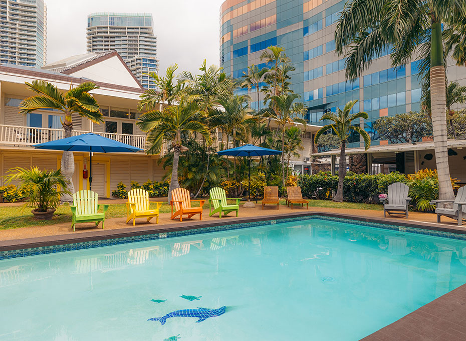 ワイキキ・ヘリテージ・ホテル（オアフ島）